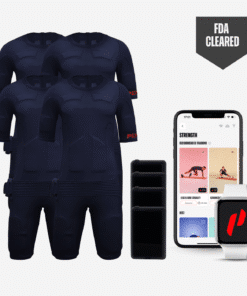Trainingsgroup-Bundle: 4 x PEPPER EMS Suit + 4 x Battery + 4 x App