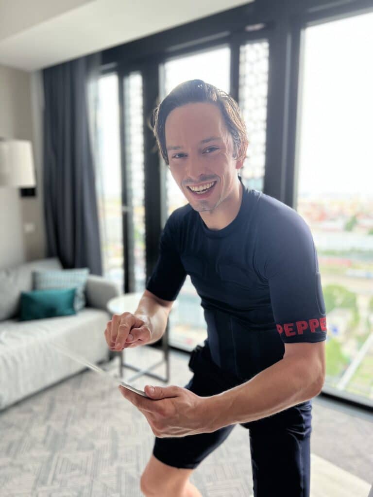 PEPPER EMS review Tristan suit