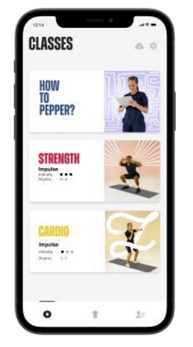 PEPPER App Anleitung Training Videos