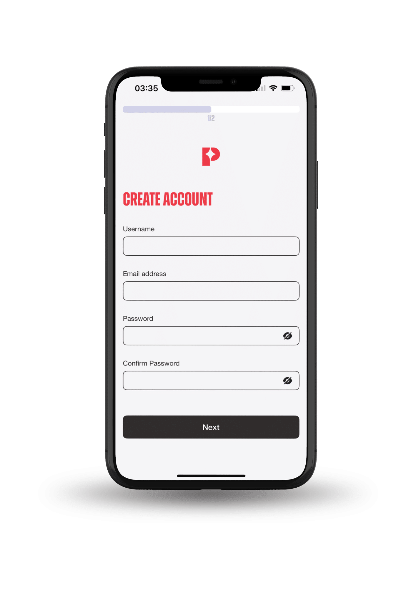 PEPPER EMS App Anmeldung