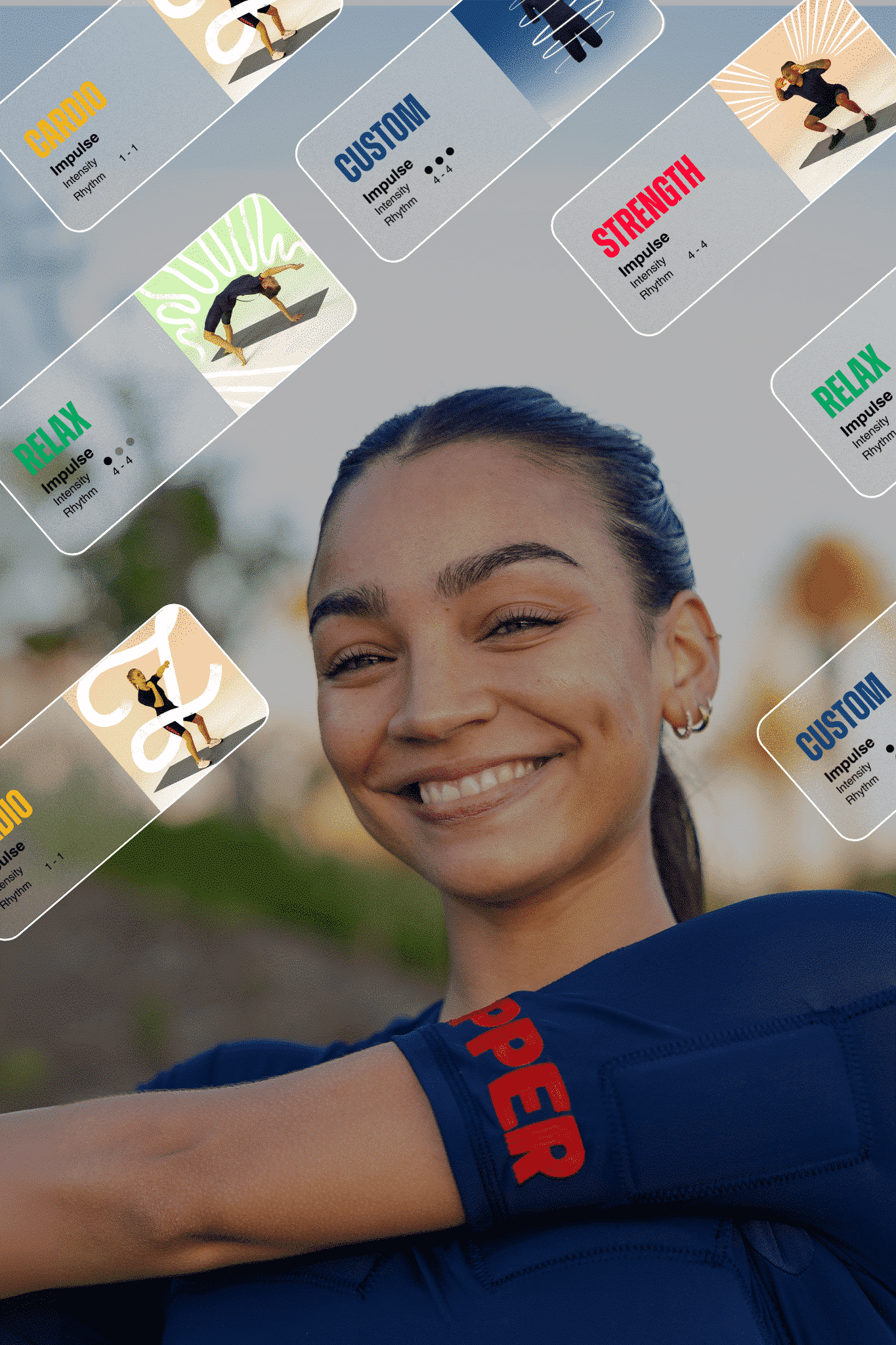 PEPPER EMS App Trainingsmodi