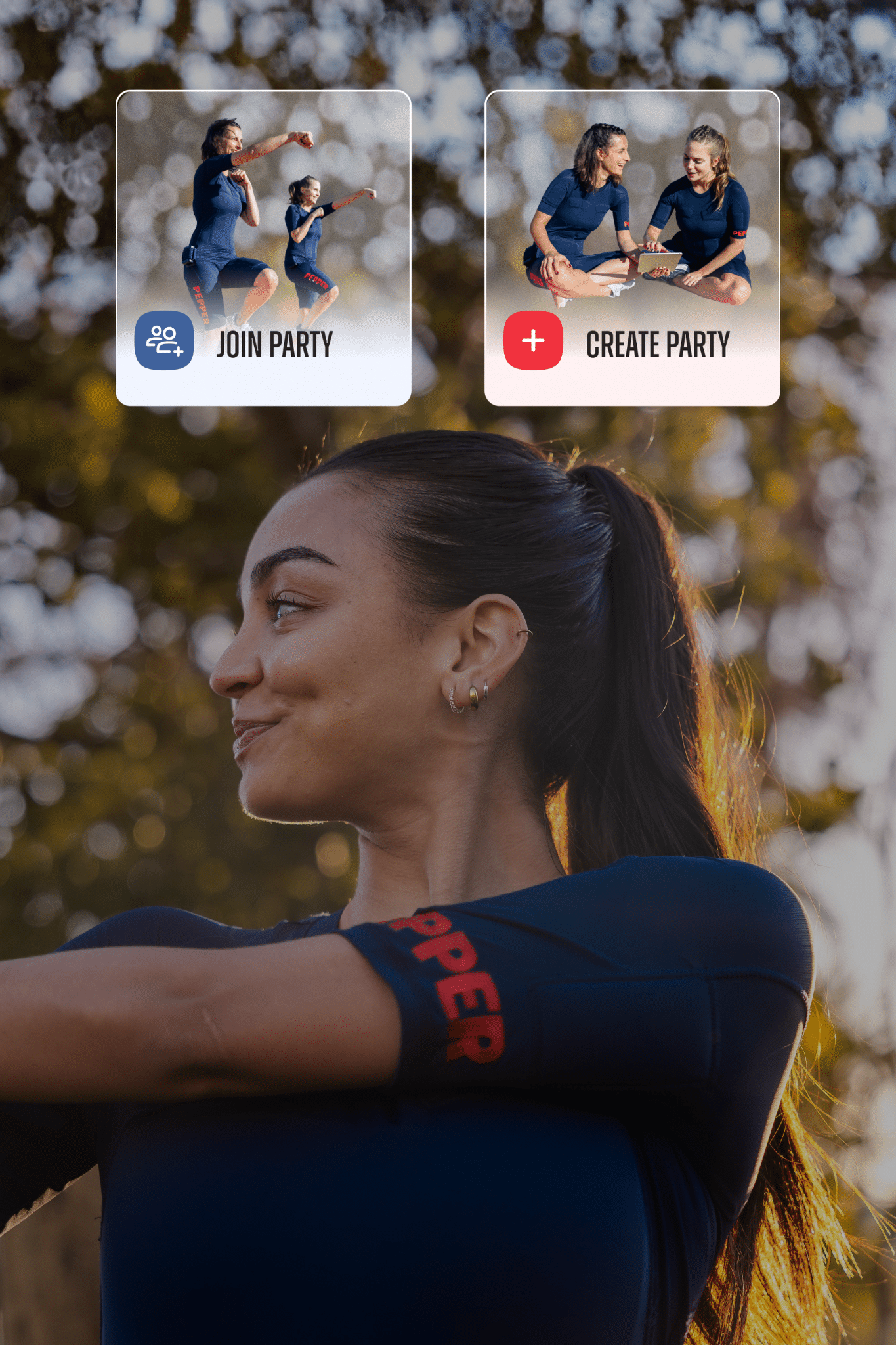 PEPPER EMS Gruppentraining