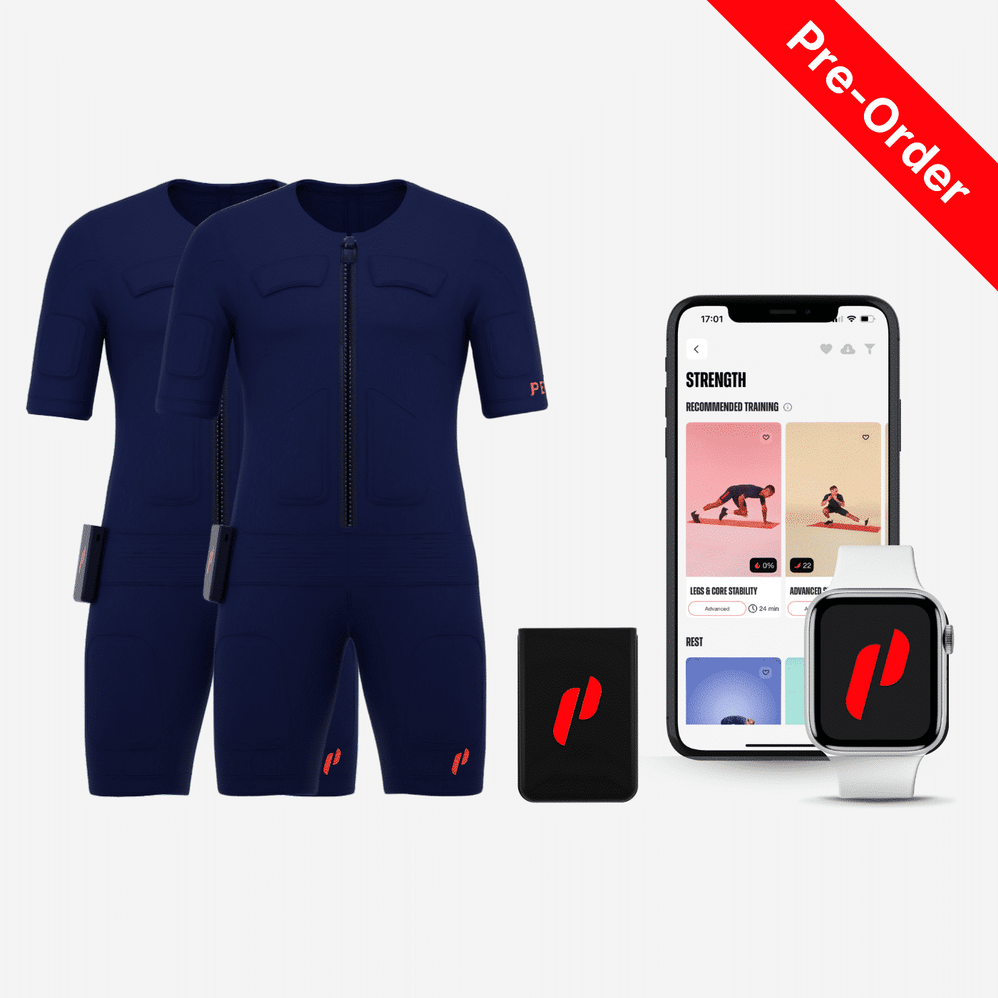 NOVA Partner Bundle:<br>2 x PEPPER NOVA EMS Suits + 1 x Power Box + 2 x App