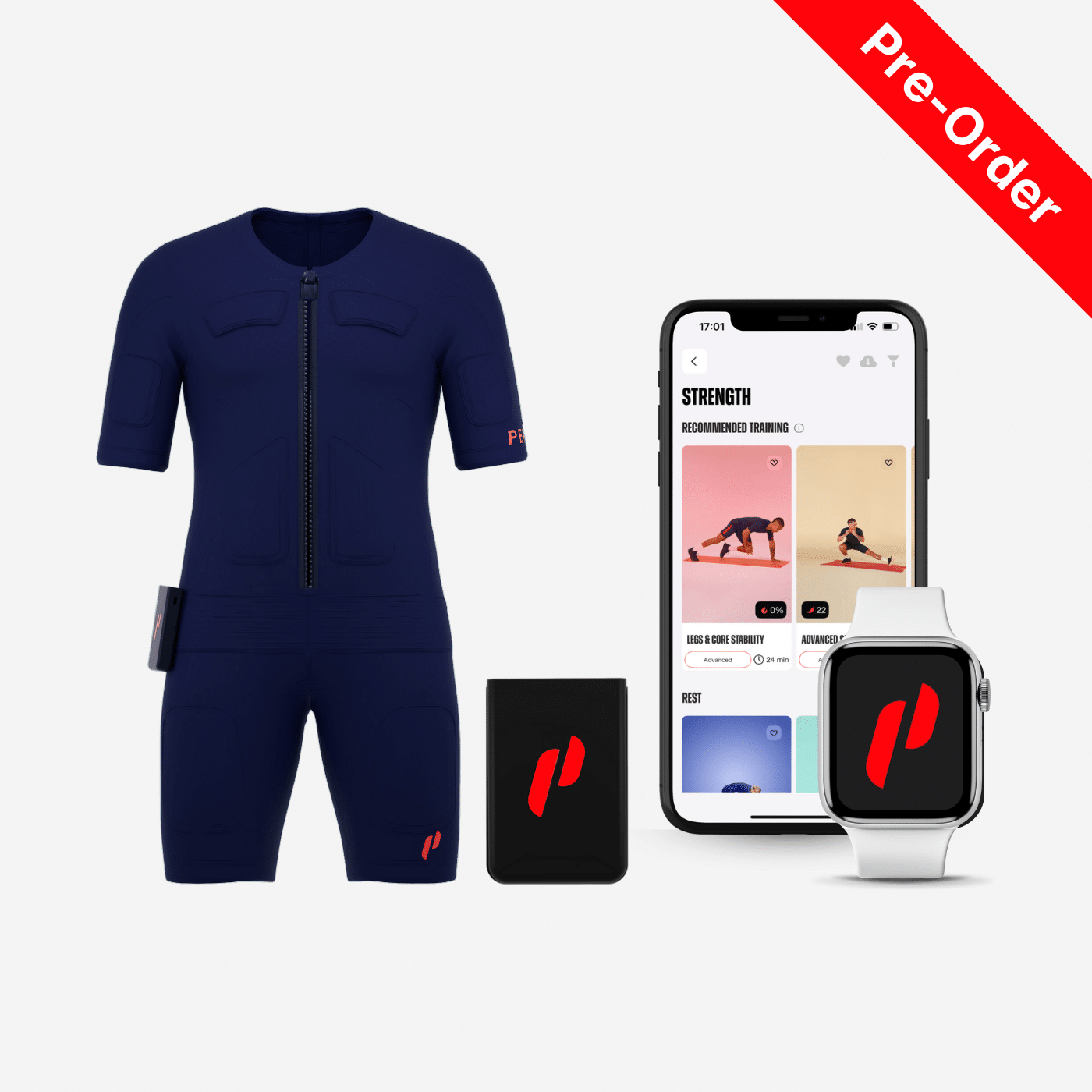 NOVA Starter-Bundle:<br>PEPPER NOVA EMS-Anzug + Power Box + App