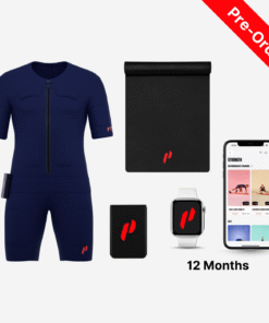 باقة Ultimate NOVA:<br>بدلة PEPPER NOVA EMS + Power Box + 12 شهرًا Premium + سجادة التدريب