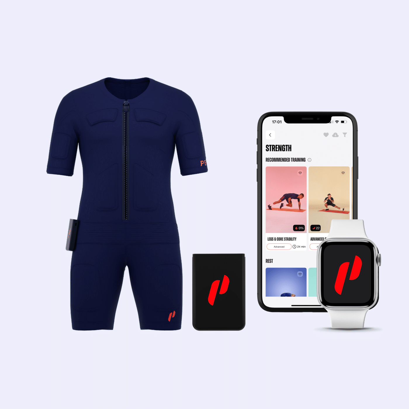 NOVA Starter-Bundle:<br>PEPPER NOVA EMS-Anzug + Power Box + App
