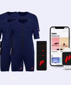 NOVA Trainingsgroup-Bundle:<br>4 x PEPPER NOVA EMS-Anzug + 4 x Power Box + 4 x App